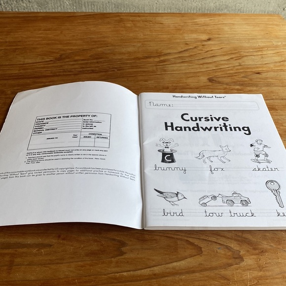 Handwriting Without Tears Workbook - Picture 4 of 4